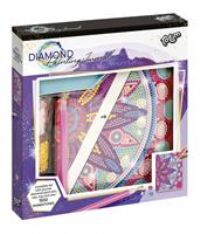 Totum Mandala/Flower Diamond Painting Craft Set Notebook, Colourful