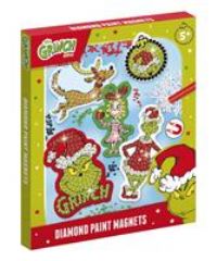 Totum The Grinch Diamond Paint Magnets, Green