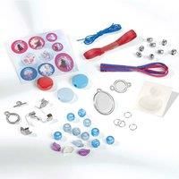 Disney Frozen II Sisters Jewellery Craft Kit: Make your own princess bracelets with beautiful beads, charms and stickers by Anna and Elsa