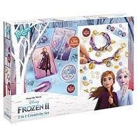 Totum Frozen 2in1 Diamond Paint & Charm Bracelet Jewellery Craft Set - Twin Pack