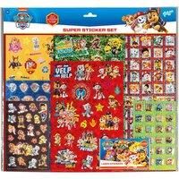 Totum Paw Patrol SUPER STICKER SET - With over 300 stickers, a bag of over 100 laser stickers and some 2D puffy stickers