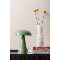 PRESENT TIME Iron Aurora Table Lamp - Jungle Green