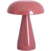 PRESENT TIME Aurora Iron Table Lamp - Blush Red