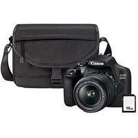 Canon EOS 2000D DSLR Camera with 18-55mm DC Lens - Black