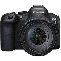Canon EOS R6 Mark II Full Frame Mirrorless Camera & RF 24-105mm F4L IS USM | 24.2-megapixels, up to 40fps continuous shooting, 4K 60p, up to 8-stops IS and Dual Pixel CMOS Auto Focus II