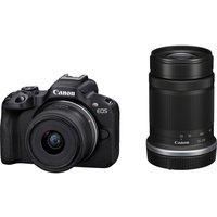 CANON EOS R50 Mirrorless Camera with RF-S 18-45 mm f/4.5-6.3 IS STM & 55-210 mm f/5-7.1 IS STM Lens, Black
