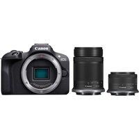 CANON EOS R100 Mirrorless Camera with RF-S 18-45 mm f/4.5-6.3 IS STM & 55-210 mm f/5-7.1 IS STM Lens, Black