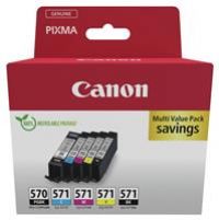 Canon 0372C006 ink cartridge 5 pc(s) Original Black Cyan Magenta Yellow