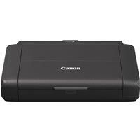 Canon MAXIFY BX110 Compact Printer - Wireless Printer with Rechargable Battery, Prints Up to A4 Size | Perfect for Home Office & Travel | Print via Laptop, PC or Smart Phone PRINT App