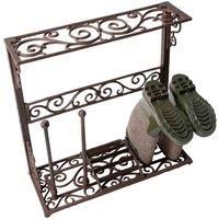 Esschert Design Cast Iron Bootrack - Small