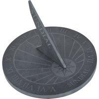 Sundial Slate 25 cm round x 1.6 cm Fallen Fruits