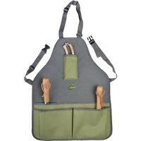 Fallen Fruits Garden Tool Apron - Grey, GT86
