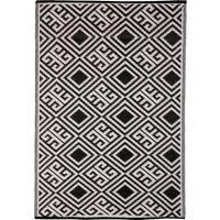 Fallen Fruits Rug 120 cm Art Deco Three Reversible Rectangle Outdoor