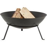 Fallen Fruits Black 49cm Firebowl on Stand
