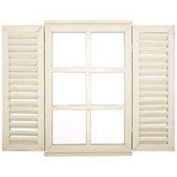 Esschert Design Shutter Window Mirror
