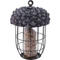 Fallen Fruits Ltd FB418 ACORN SEED FEEDER Bird, Grey