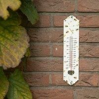 Fallen Fruits Bee Print Thermometer