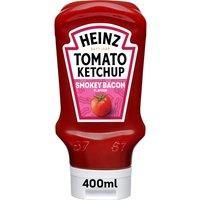 Heinz Tomato Ketchup Smokey Bacon Flavour 460g