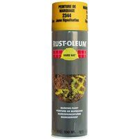 Rust Oleum Hard Hat Spot Marking Spray Paint Yellow 500ml