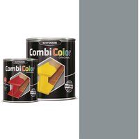 Rust Oleum CombiColor Metal Protection Paint Steel Grey 750ml