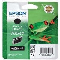 GENUINE EPSON T0541 TO541 Photo Black cartridge ORIGINAL OEM FROG ink R800 R1800