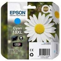 Epson T1812 XL Daisy Cyan Ink Cartridge - High Capacity, 7ml, 450 Pages, For Epson Expression Home Printers