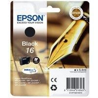 Epson 16 - Ink Cartridge - 1 x Black - 175 pages - Pen and Crossword