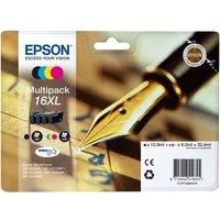 Epson 16 Series XL Ink Cartridge MultiPack - CYMK - Pen and Crossword