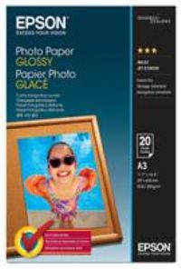 Epson A3 Glossy Photo Paper,White