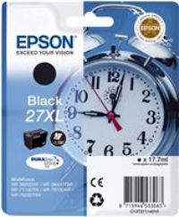 Epson 27XL DURABrite UltraInk Black Ink Cartridge 17.7ml - Free Postage