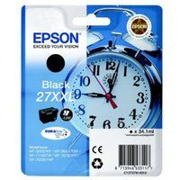 GENUINE EPSON 27XXL Black cartridge ORIGINAL T2791 ALARM CLOCK sealed ink 2022