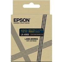 Epson LK-4HKK - Label-Making Tapes (Gold on Navy, Satin, Epson, LabelWorks LW-Z900FK QWERTY)
