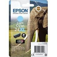 Genuine Epson 24XL Light Cyan XP-750 XP-850 XP-950 T2438 Elephant Printer Ink