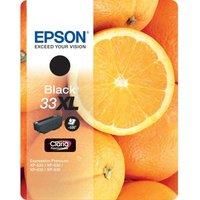 Epson 33XL Black Oranges High Yield, Genuine, Claria Premium Ink, Amazon Dash Replenishment Ready