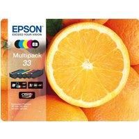 EPSON No. 33 Oranges 5-Colour Ink Cartridges - Multipack - Brand New