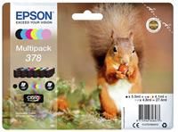 EPSON 378 Squirrel 6-colour Ink Cartridges - Multipack - XP-8500 XP8505 XP-15000