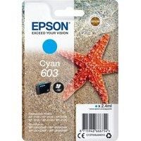 Genuine Epson 603 Cyan Ink Cartridge (T03U2) | FREE ££ DELIVERY