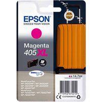 Epson 405XL Magenta Suitcase High Yield Genuine, DURABrite Ultra Ink, Amazon Dash Replenishment Ready