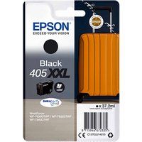 Epson 405XXL Black Suitcase High Yield Genuine, DURABrite Ultra Ink, Amazon Dash Replenishment Ready