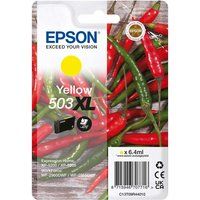 Epson 503XL Chillies, Genuine Yellow Ink Cartridge