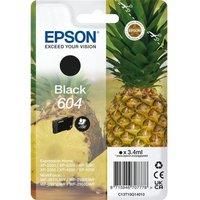 Epson 604 Pineapple, Genuine Black Ink Cartridge