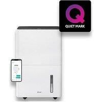 Duux Bora Smart Dehumidifier 20L | Clothes Drying Mode | Quiet Mark Certified | Energy Efficient Dehumidifier for Home | Carbon Filter | Large 4L Water Tank | Humidity Sensor | DXDH20UK