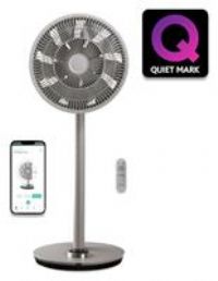 Duux Whisper Flex Smart Pedestal Fan with Remote Control in Grey DXCF54UK  - 01