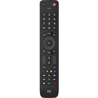 ONE FOR ALL EVOLVE 1 UNIVERSAL TELEVISION REMOTE CONTROL - BLACK - URC7115 NEW