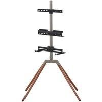 OneforAll WM7475 One For All Quadpod TV Stand 70 360 Degree Dark WM 7475