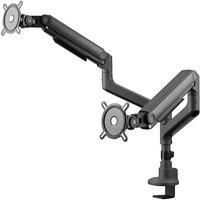 ONE FOR ALL DM5210 Dual Arm Full Motion 17-50" Monitor Desk Mount - Black