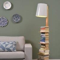 It's about RoMi Its about RoMi Cambridge floor lamp, wood/white