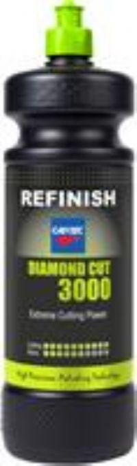 Cartec Diamond Cut 3000 Extreme Cutting Power Refinish 1L With FREE Green Pad