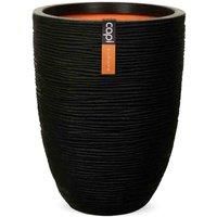 Capi Europe Vase elegant low Rib NL 34x46 black