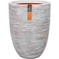 Capi Europe Vase elegant low Rib NL 34x46 ivory